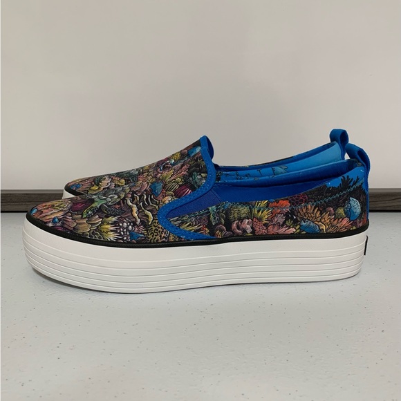 Sperry × Kerby Crest Twin Gore Utopia Platform Slip-On Sneakers-Size 6.5 NWOT - Picture 3 of 13